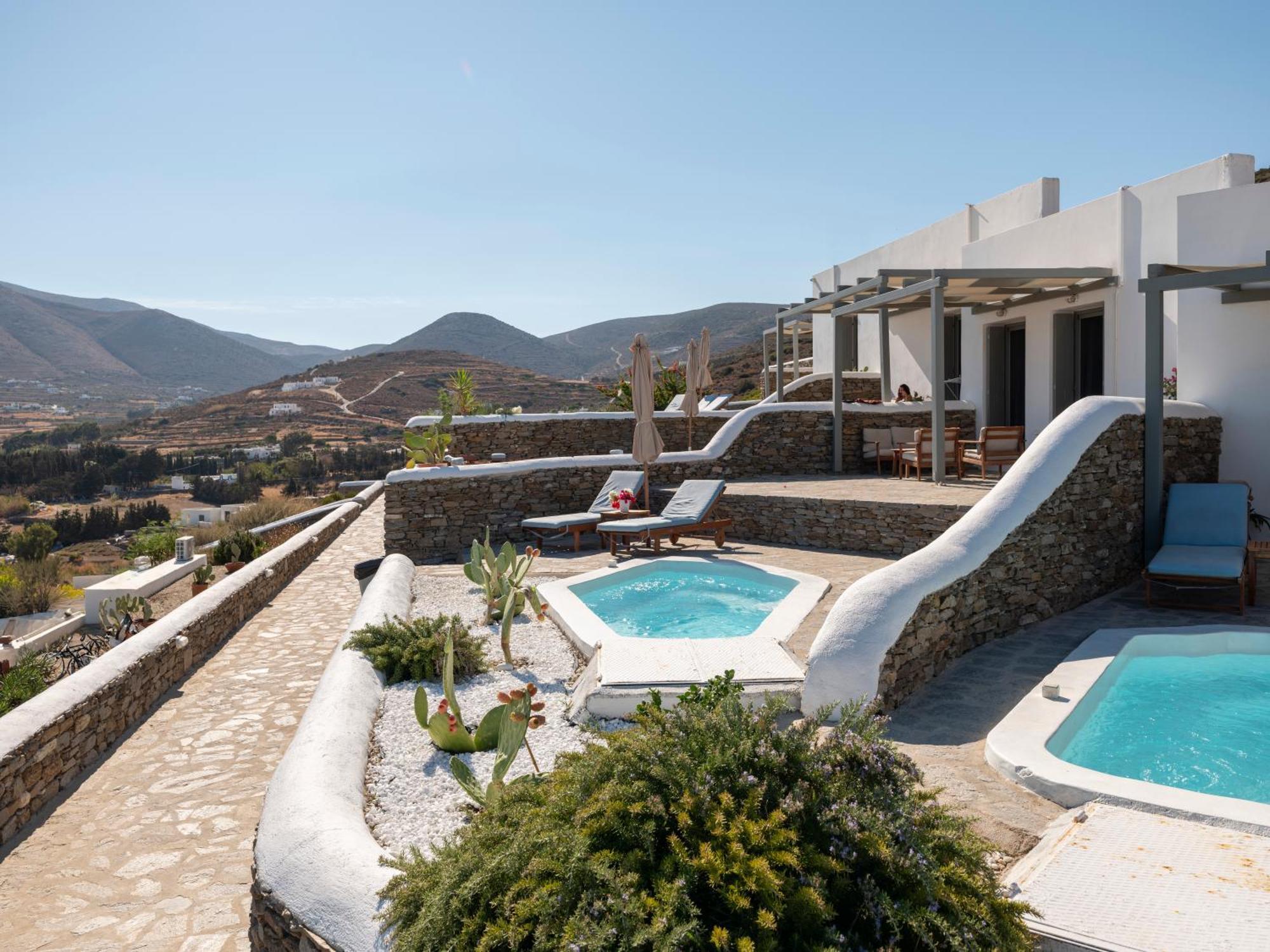 Peters Place - Paros Resort Parasporos Екстер'єр фото