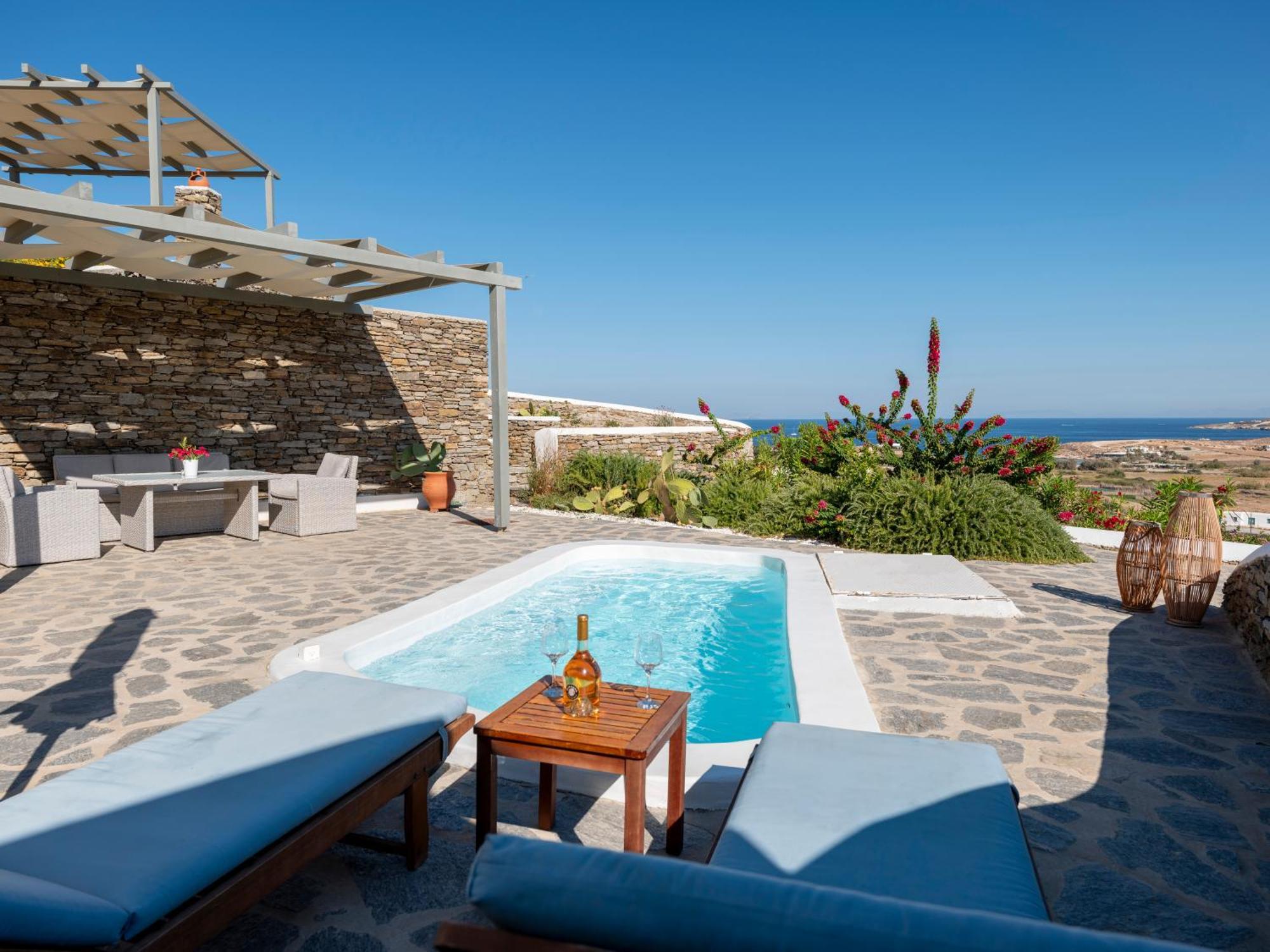 Peters Place - Paros Resort Parasporos Екстер'єр фото